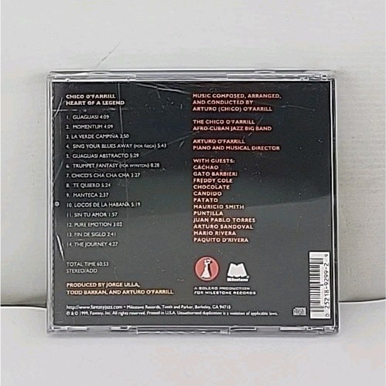 Heart of a Legend by O'farrill, Chico (CD, 2024)