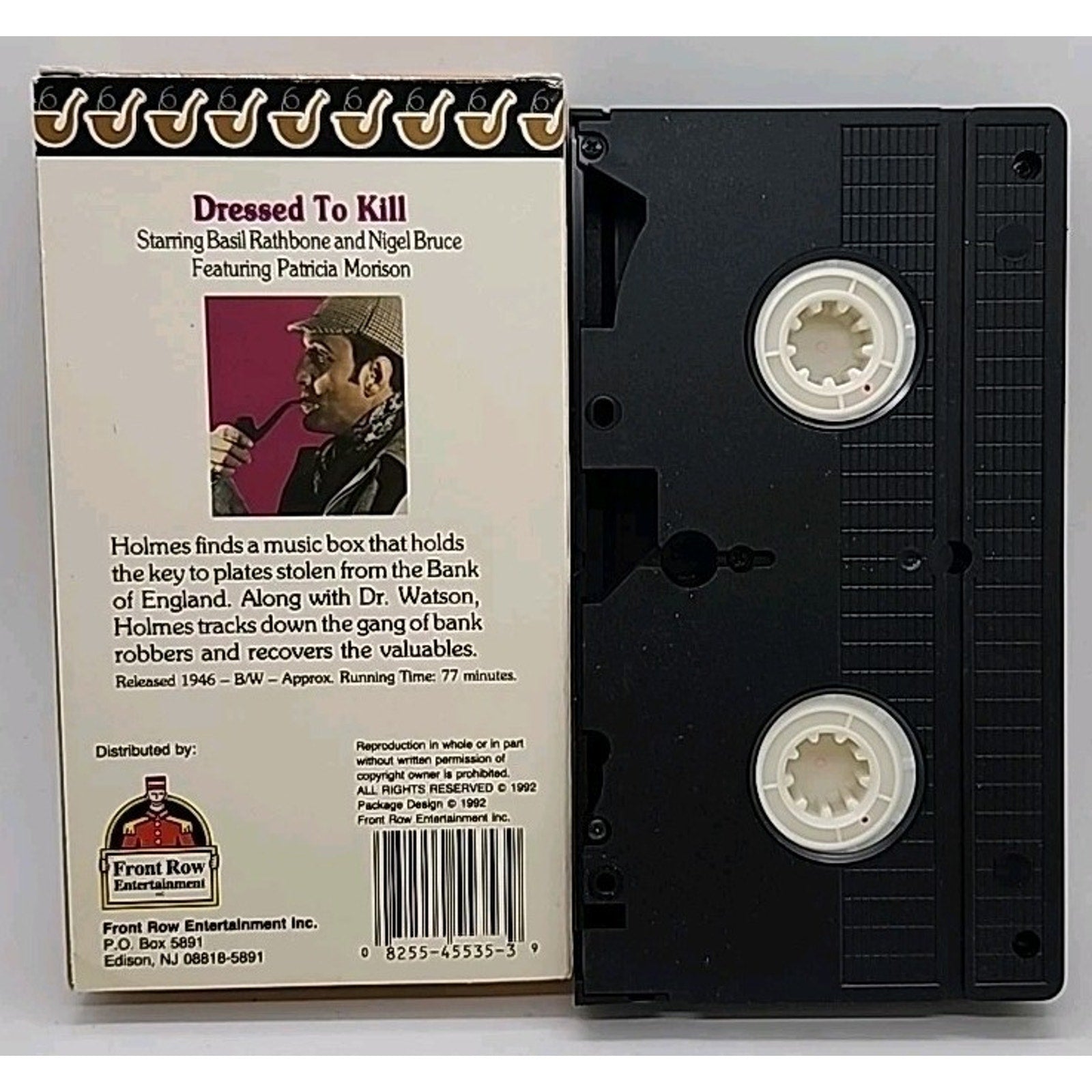 Sherlock Holmes Dressed to Kill (VHS)