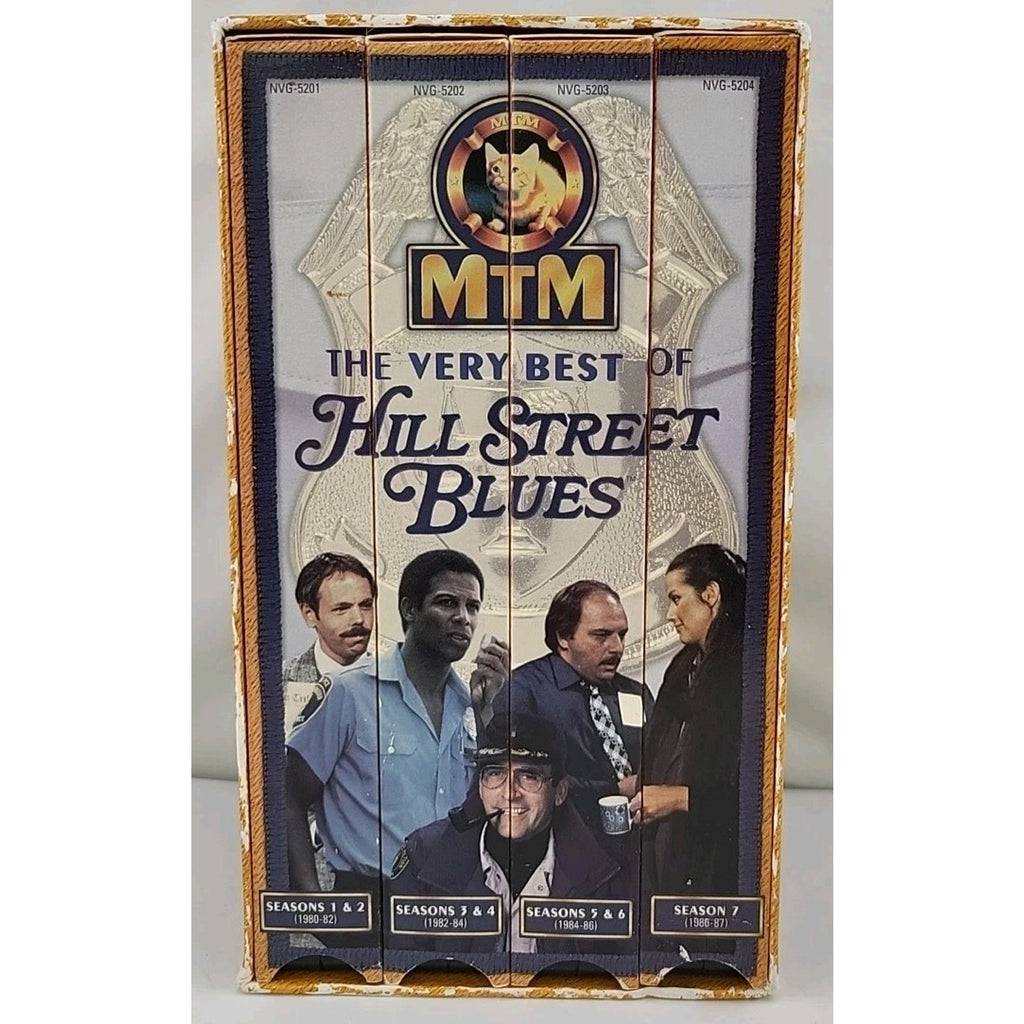 Hill Street Blues - The Very Best of (Boxed Set) (VHS, 1998, 4-Tape Set)