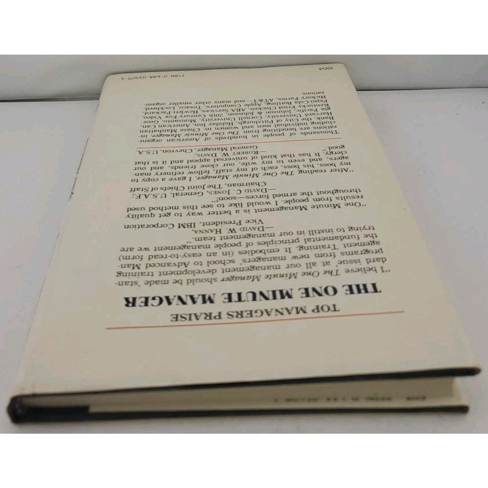 One Minute Manager Set by Spencer Johnson and Kenneth Blanchard (1984, Trade...