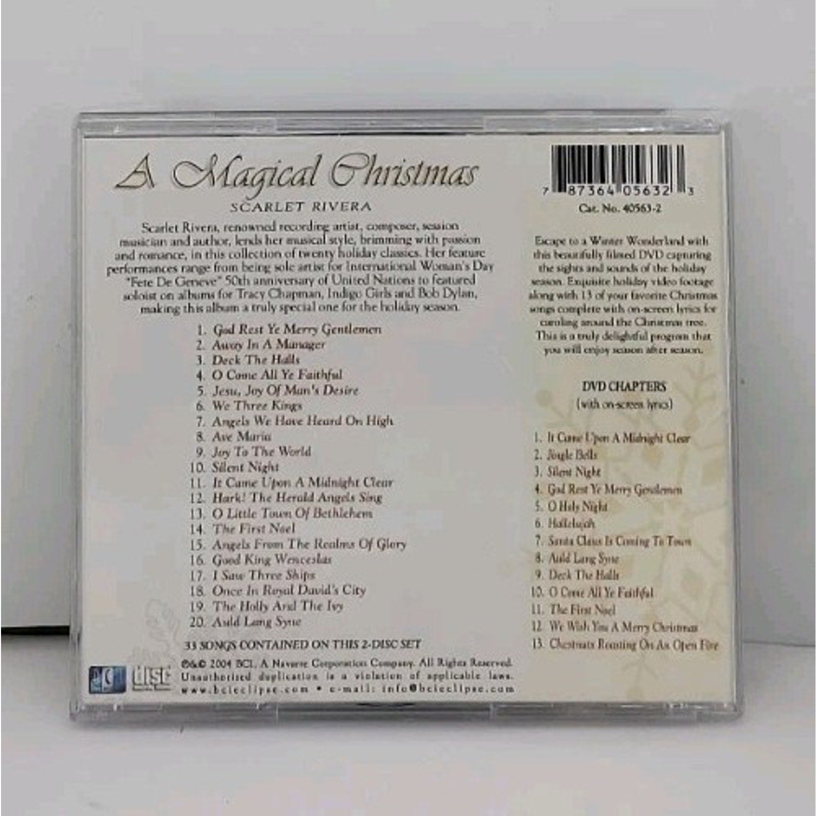 Magical Christmas by Scarlet Rivera (CD, 2004)