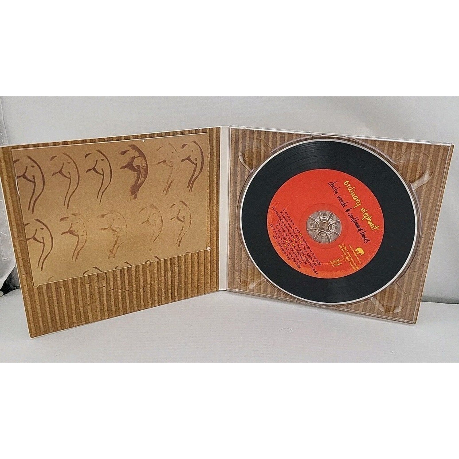 Dusty Words & Cardboard Boxes [Digipak] by Ordinary Elephant (CD, 2013, Bean...
