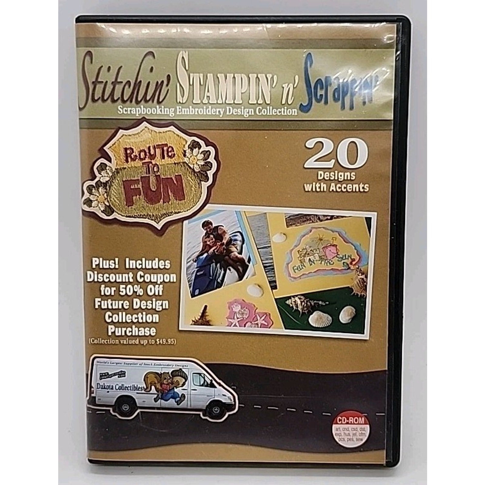 Stitchin' Stampin' N' Scrappin' Cd