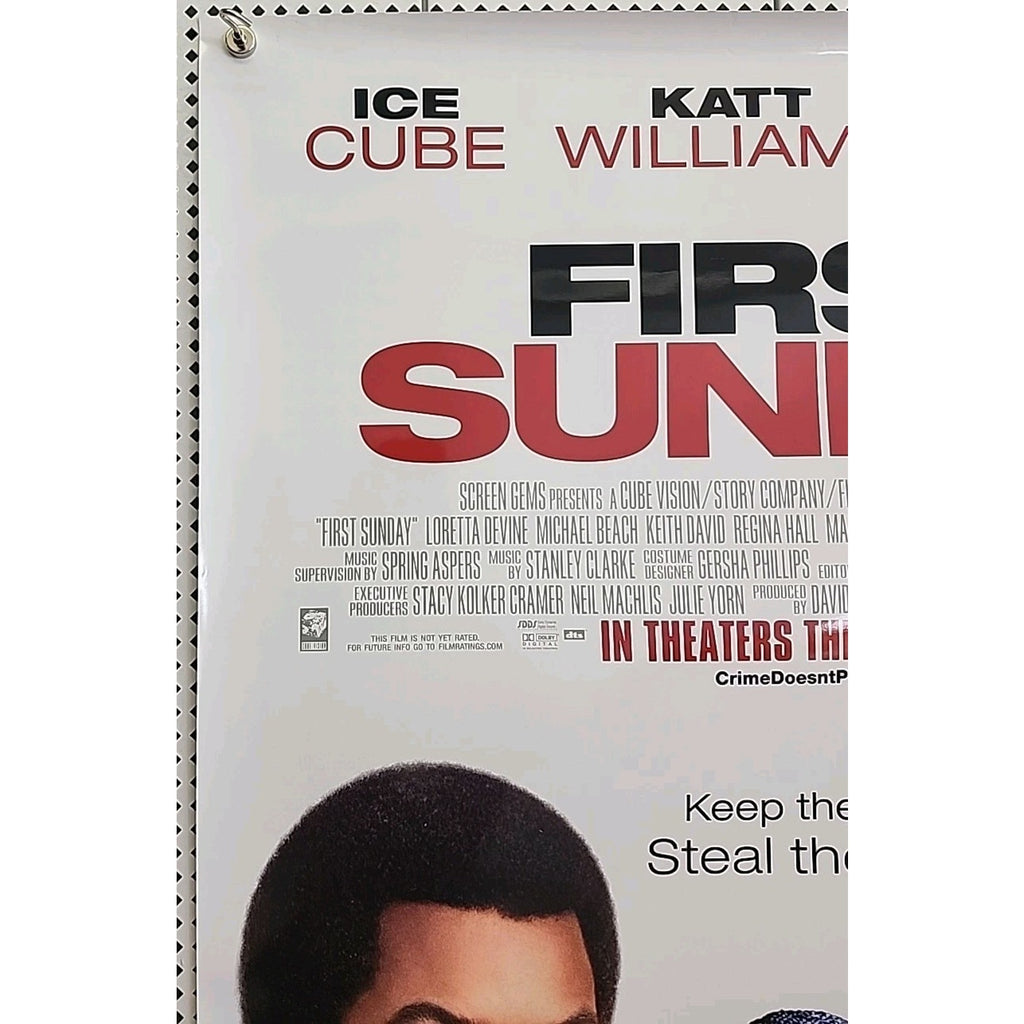 First Sunday 2008 Double Sided Original Movie Poster 27" x 40"