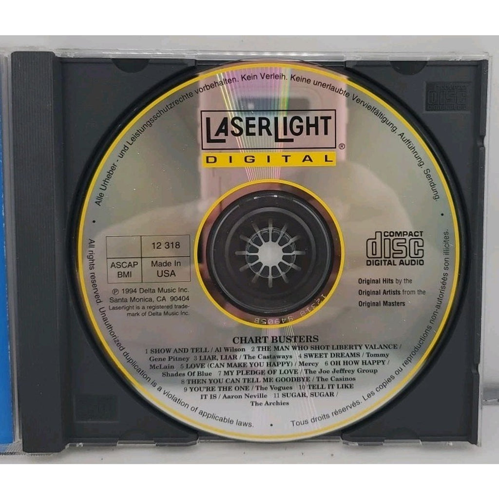Chart Busters [Laserlight] by Various Artists (CD, Jul-1994, Laserlight)