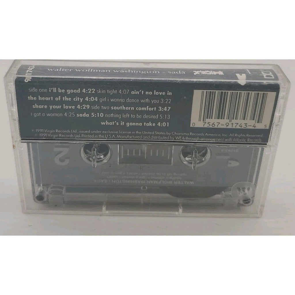 Sada by Walter "Wolfman" Washington (Cassette, Aug-1991, Charisma)