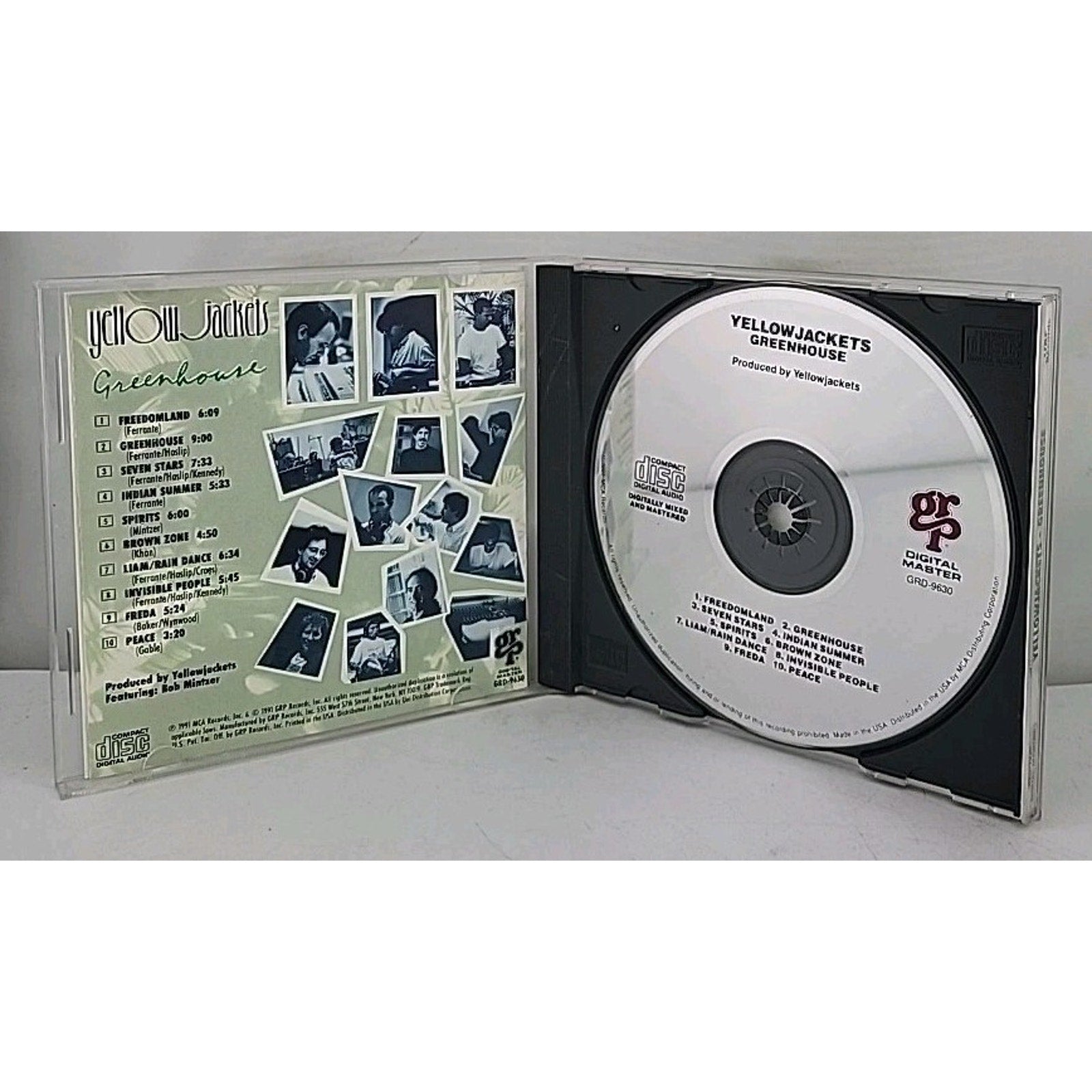 Greenhouse by Yellowjackets (CD, Feb-1991, GRP (USA))