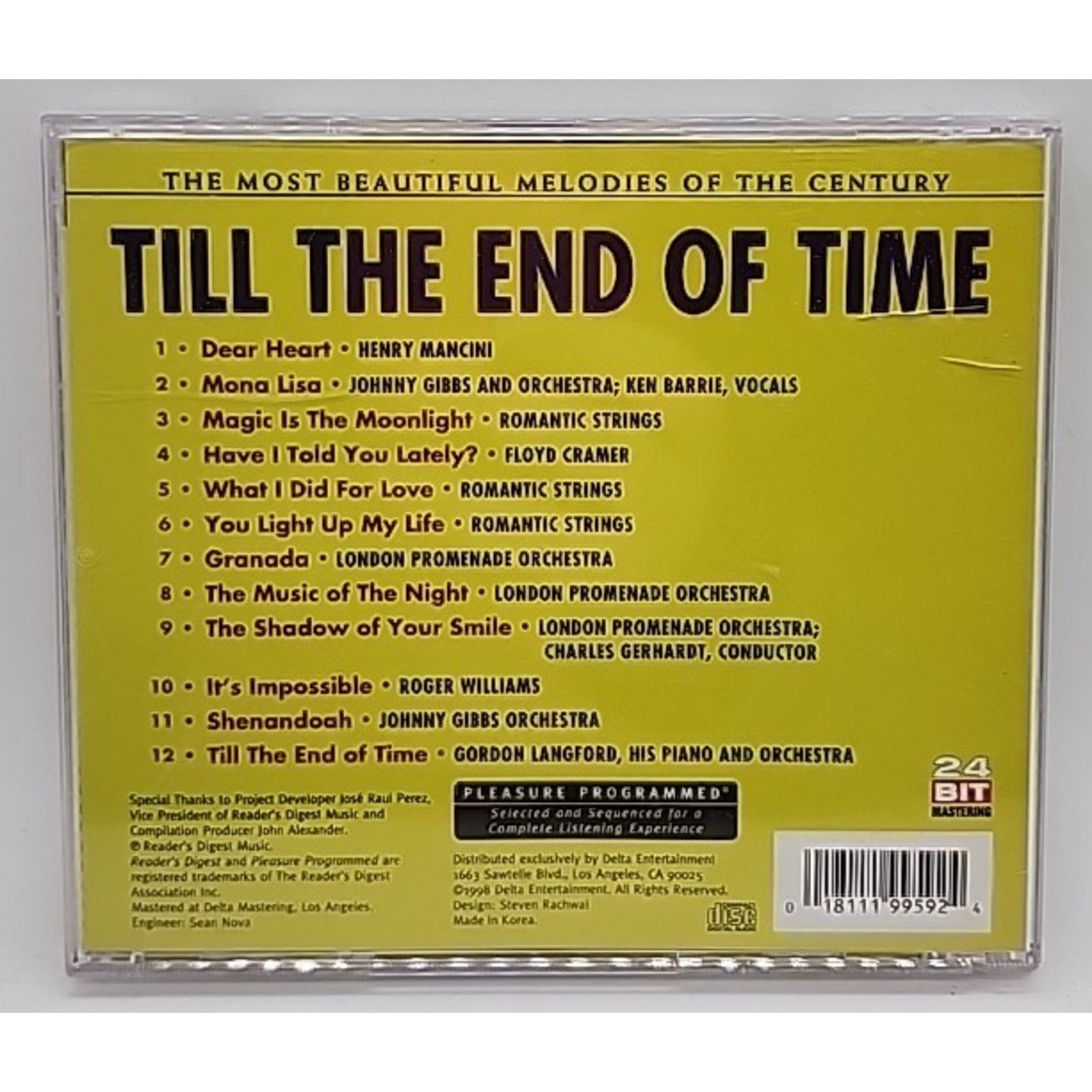 Till the End of Time by Various (CD, 1999)