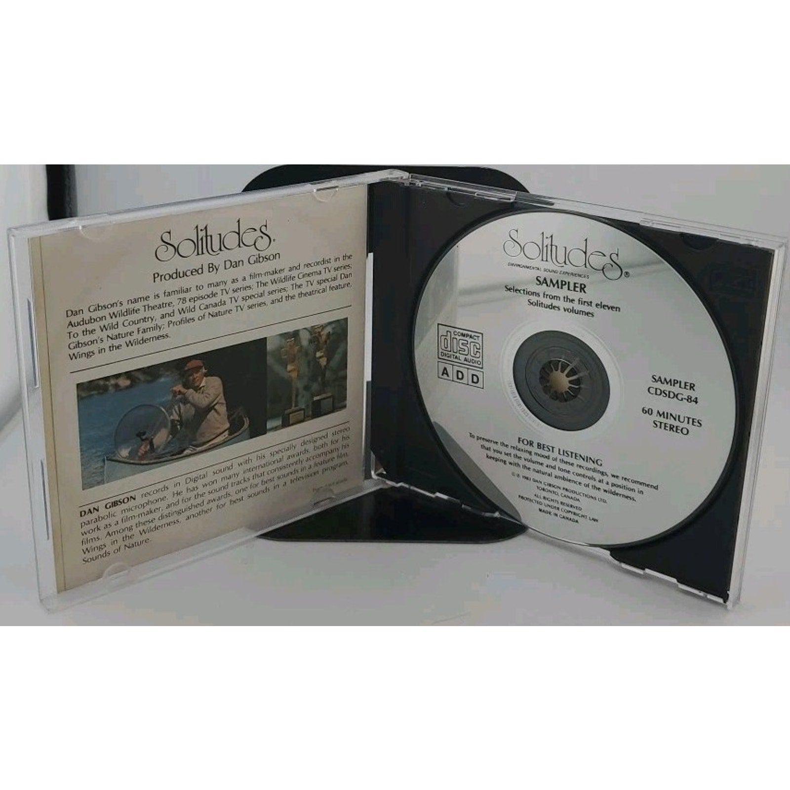 Solitudes: Sampler Album (1984) - Environmental Sounds CD by Dan Gibson