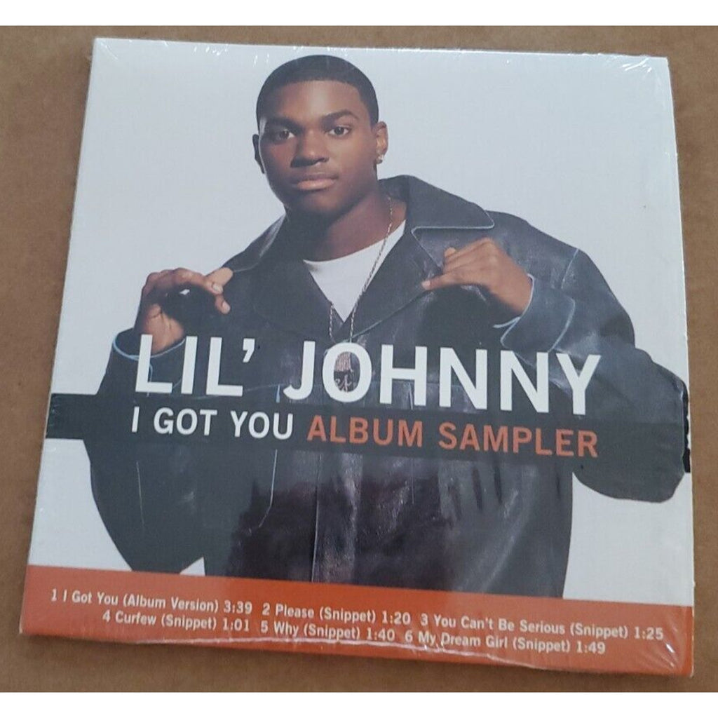 Lil' Johnny: I Got You Album Sampler PROMO MUSIC AUDIO CD Snippets Lil' Zane
