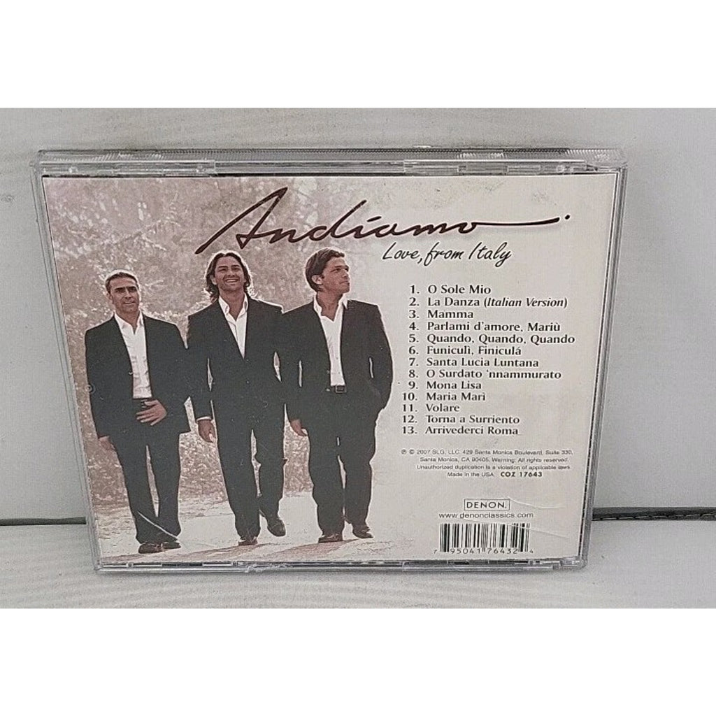Love from Italy by Andiamo (CD, 2007)