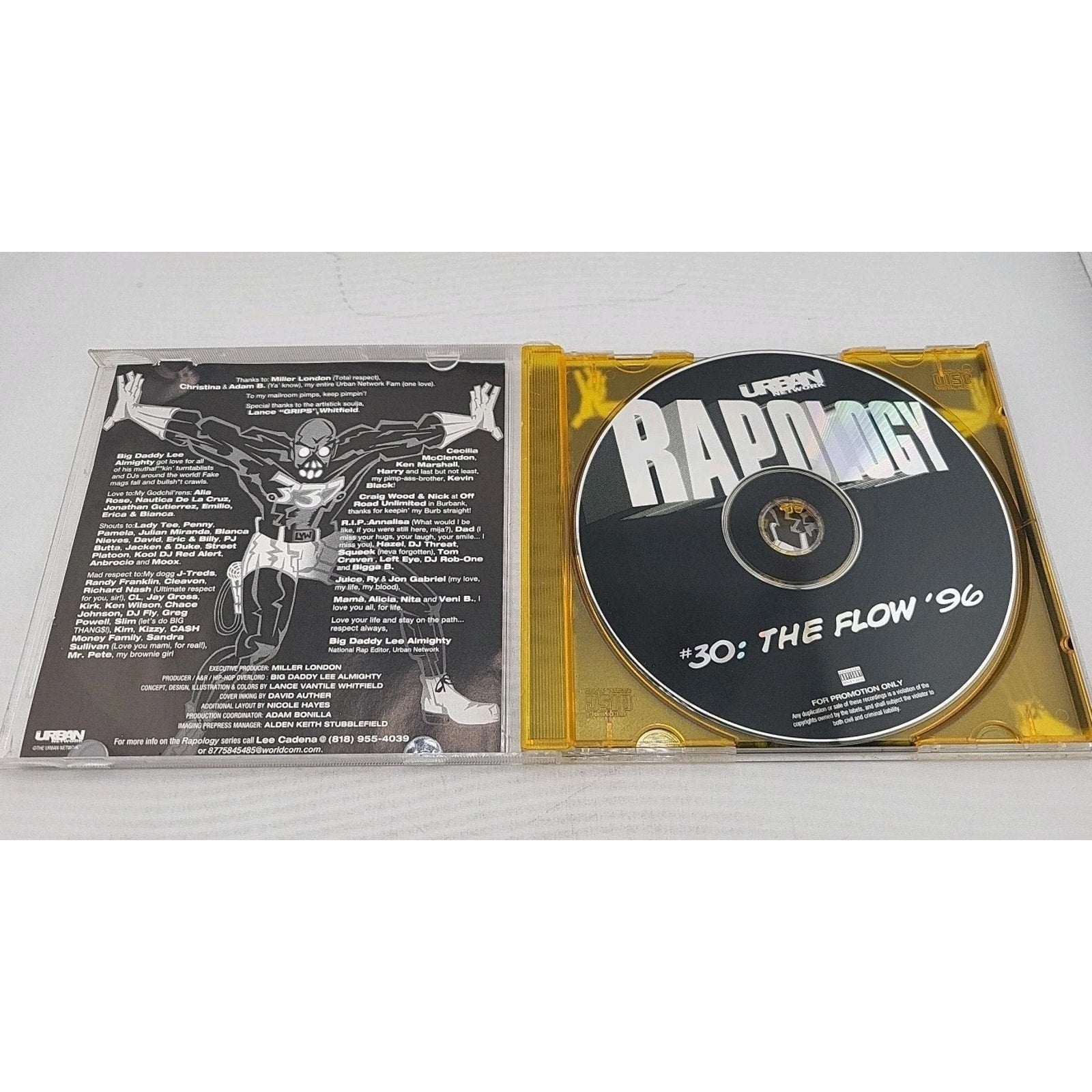 The Urban Network - Rapology #30 CD