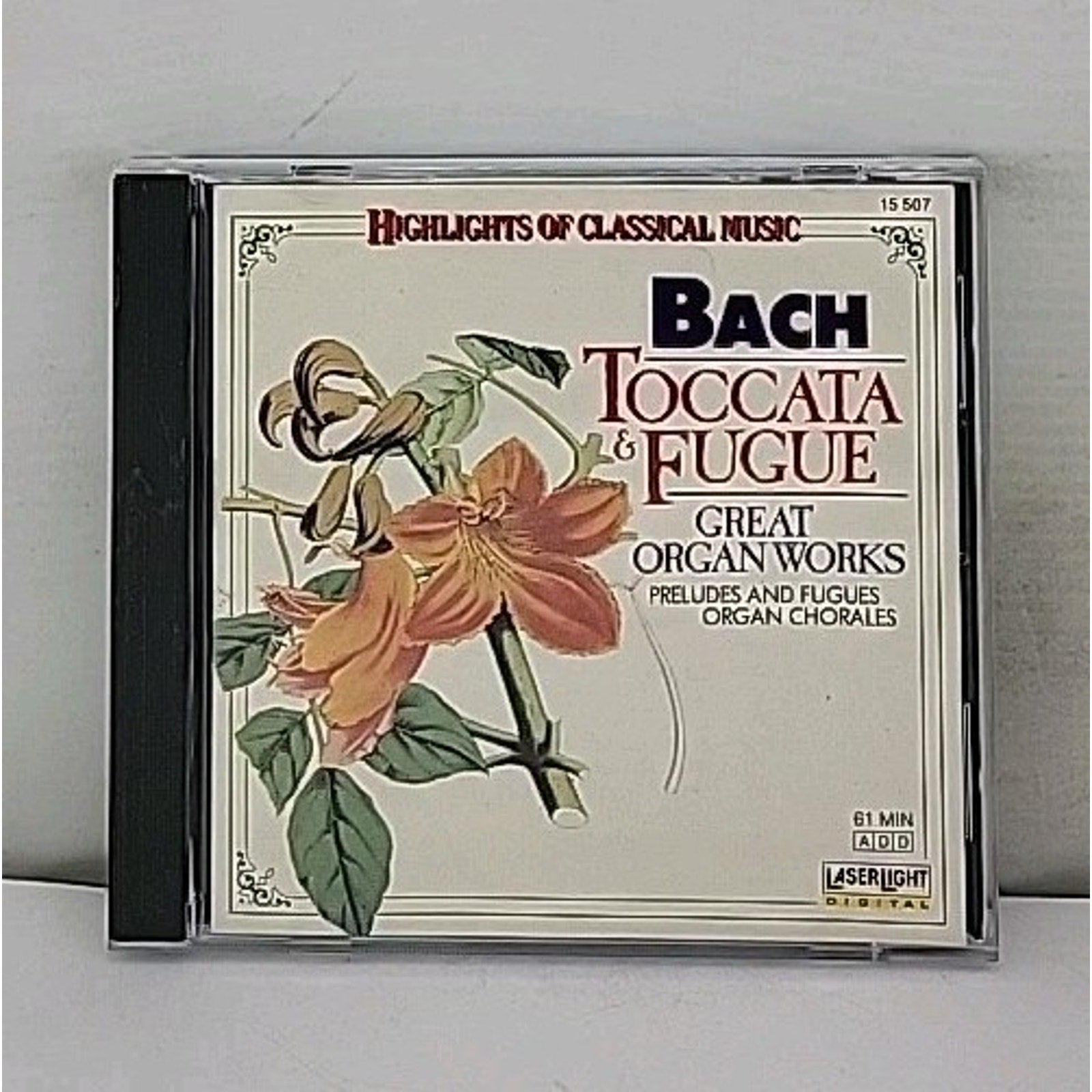 Bach: Toccata & Fugue, Great Organ Works Music (CD)