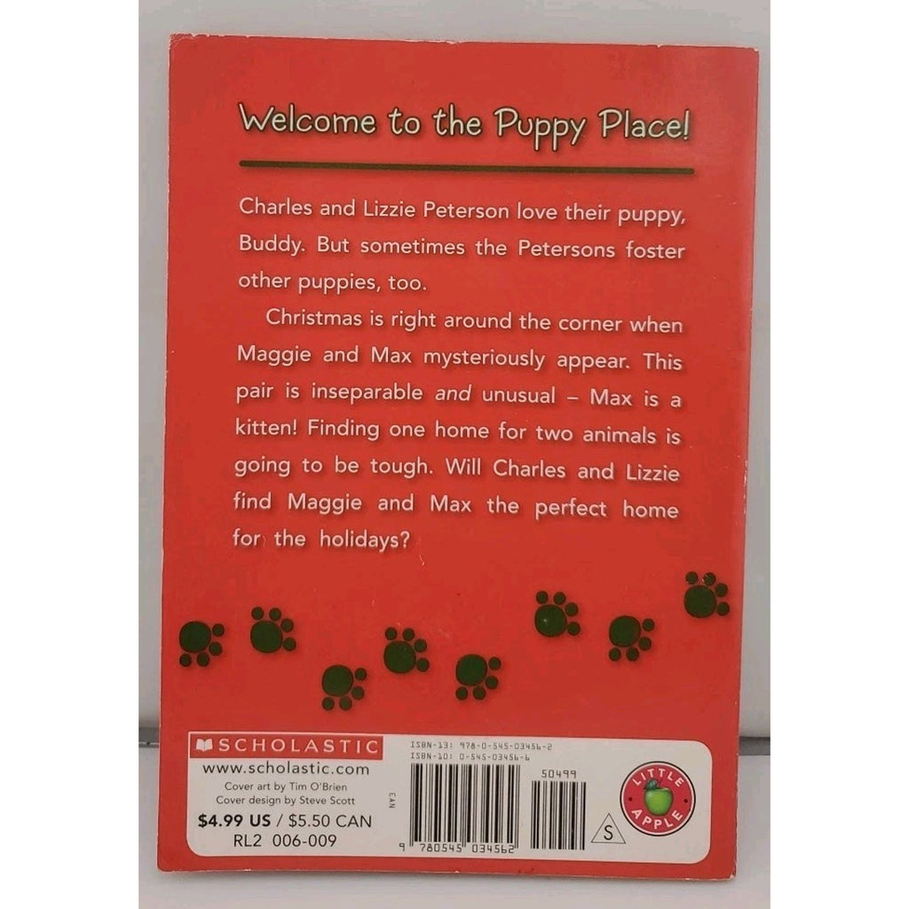 Maggie and Max (the Puppy Place #10) by Ellen Miles (2008, Digest Paperback)