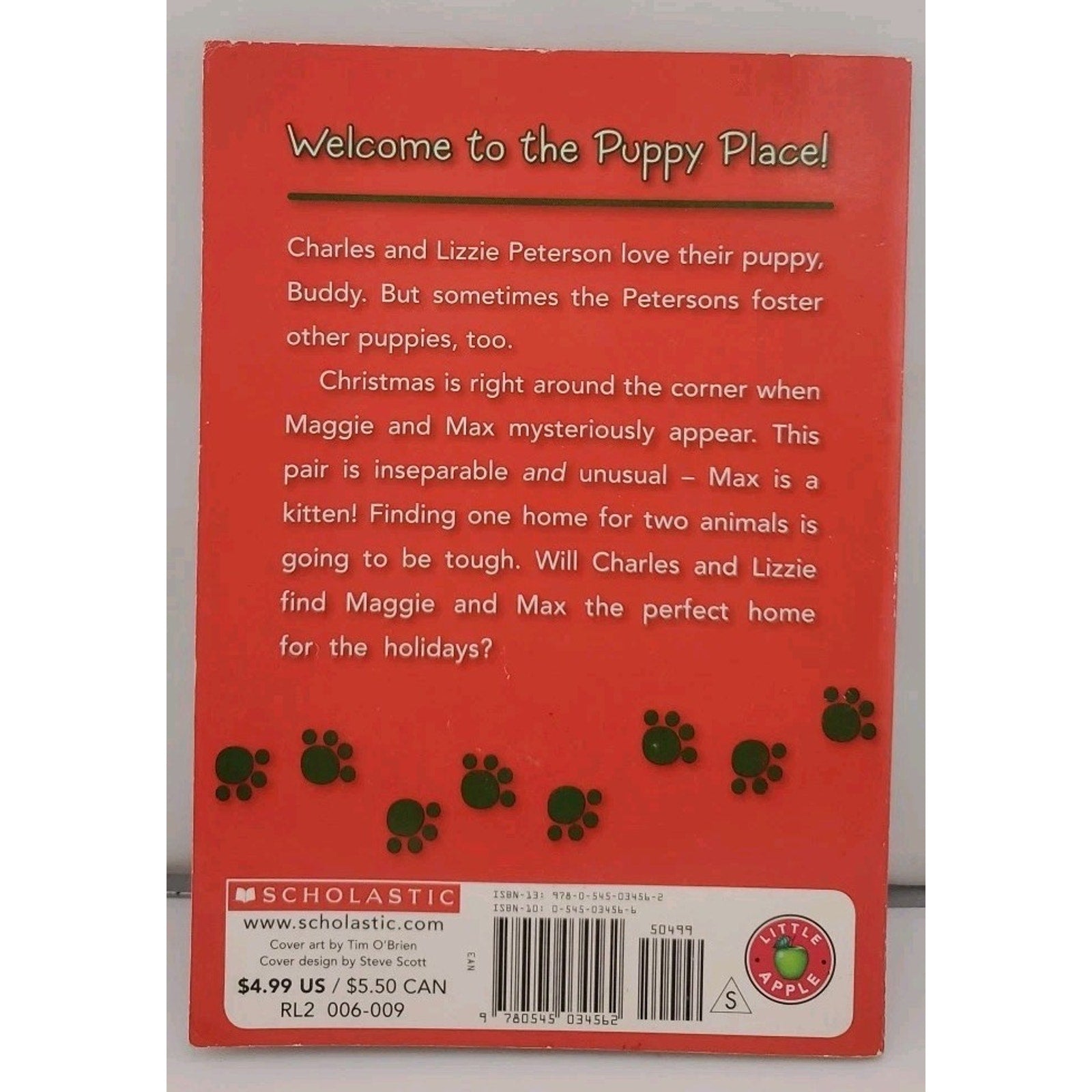 Maggie and Max (the Puppy Place #10) by Ellen Miles (2008, Digest Paperback)