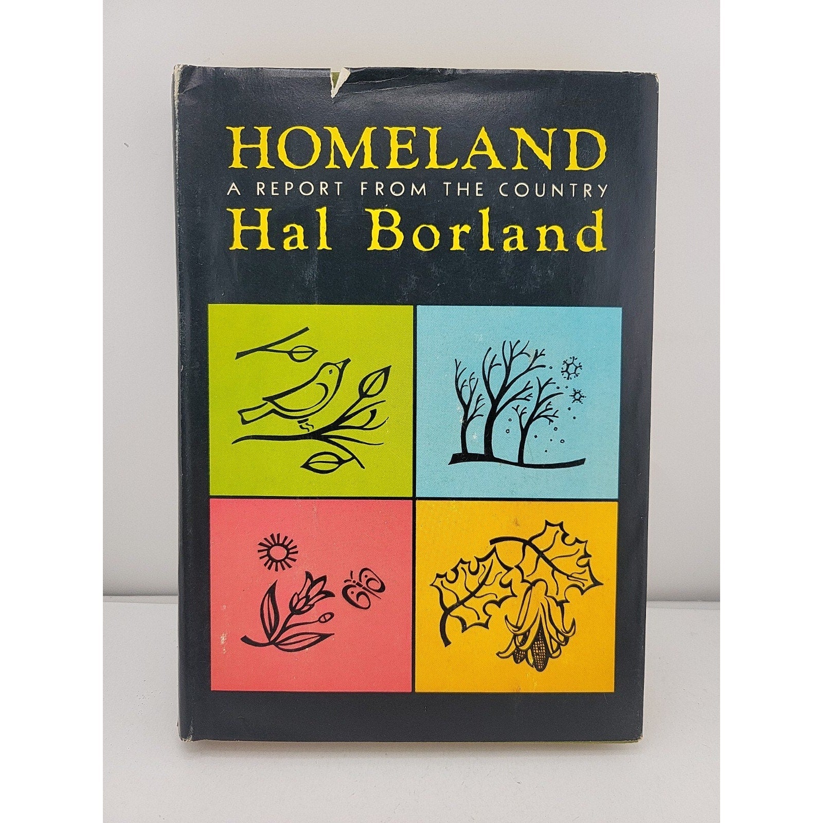 Homeland, A Report from the Country by Hal Borland 1969 hardcover