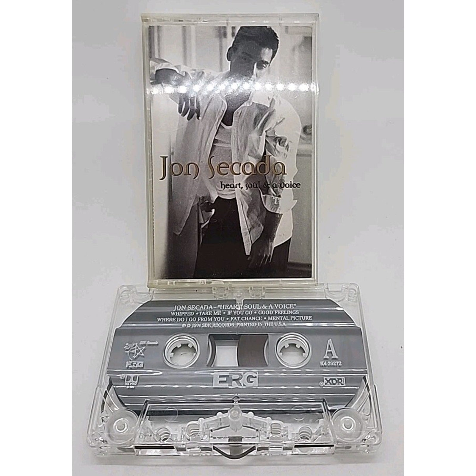 Heart, Soul & A Voice by Jon Secada (Cassette, May-1994, SBK Records)