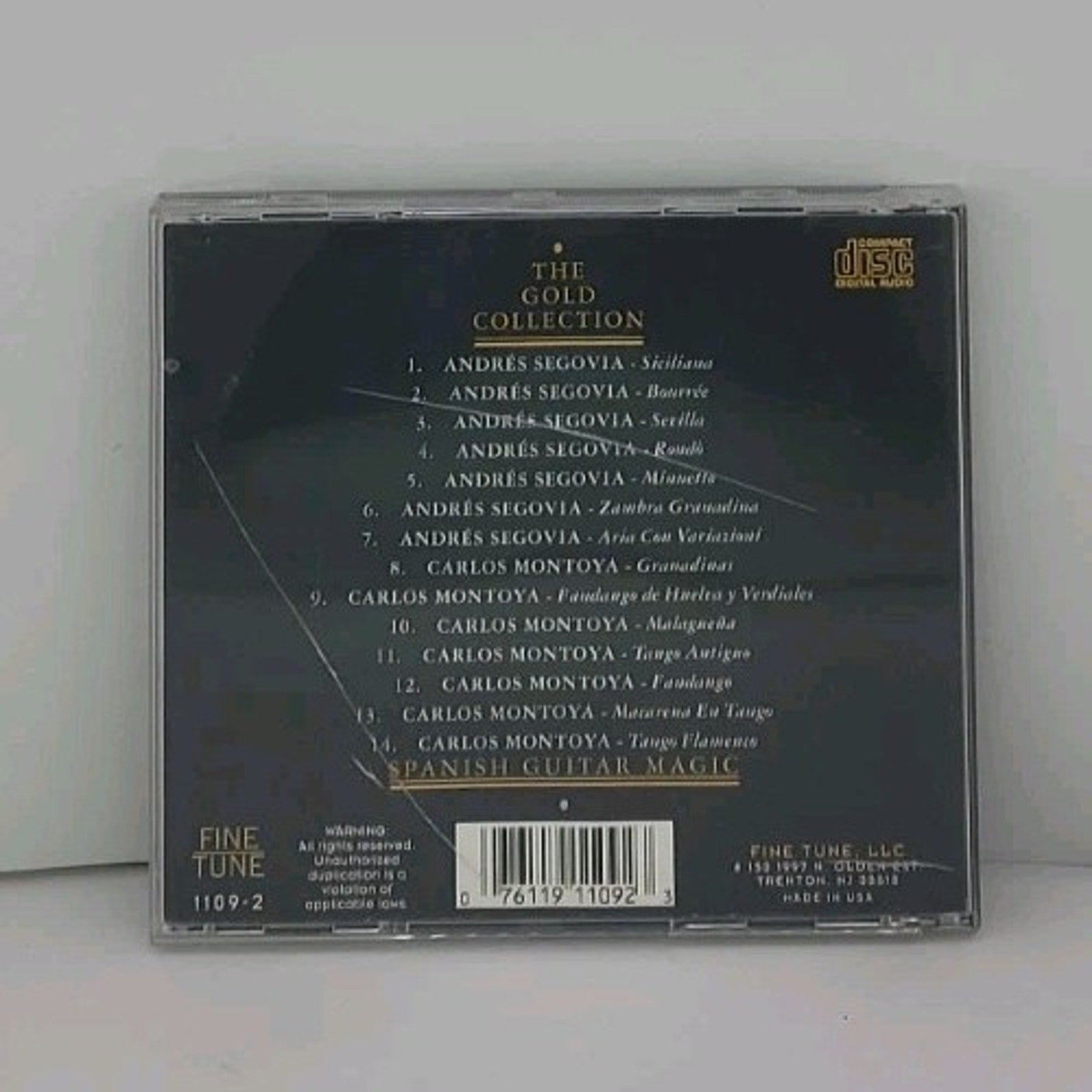 Spanish Guitar Magic: Gold Collection by Montoya, Carlos / Segovia, Andres (CD)