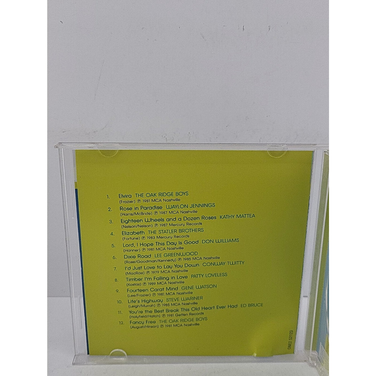 #1 Country Hits of the 80s by Various (CD, 2006)