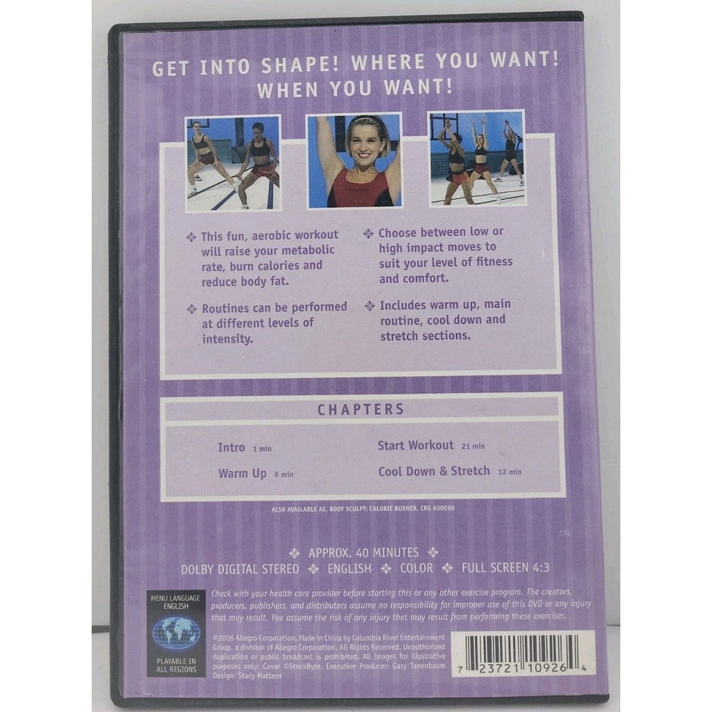 Body and Soul Fitness - Fat Burner (DVD, 2006)