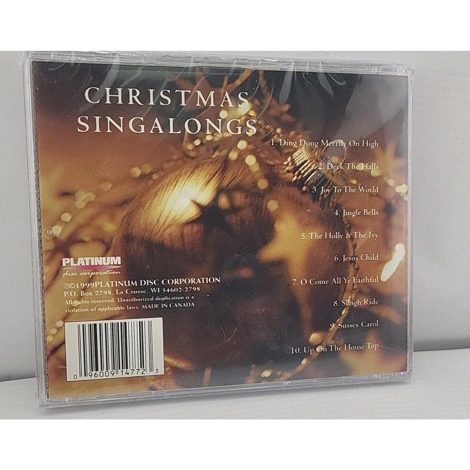 Christmas Singalongs CD *Brand New*