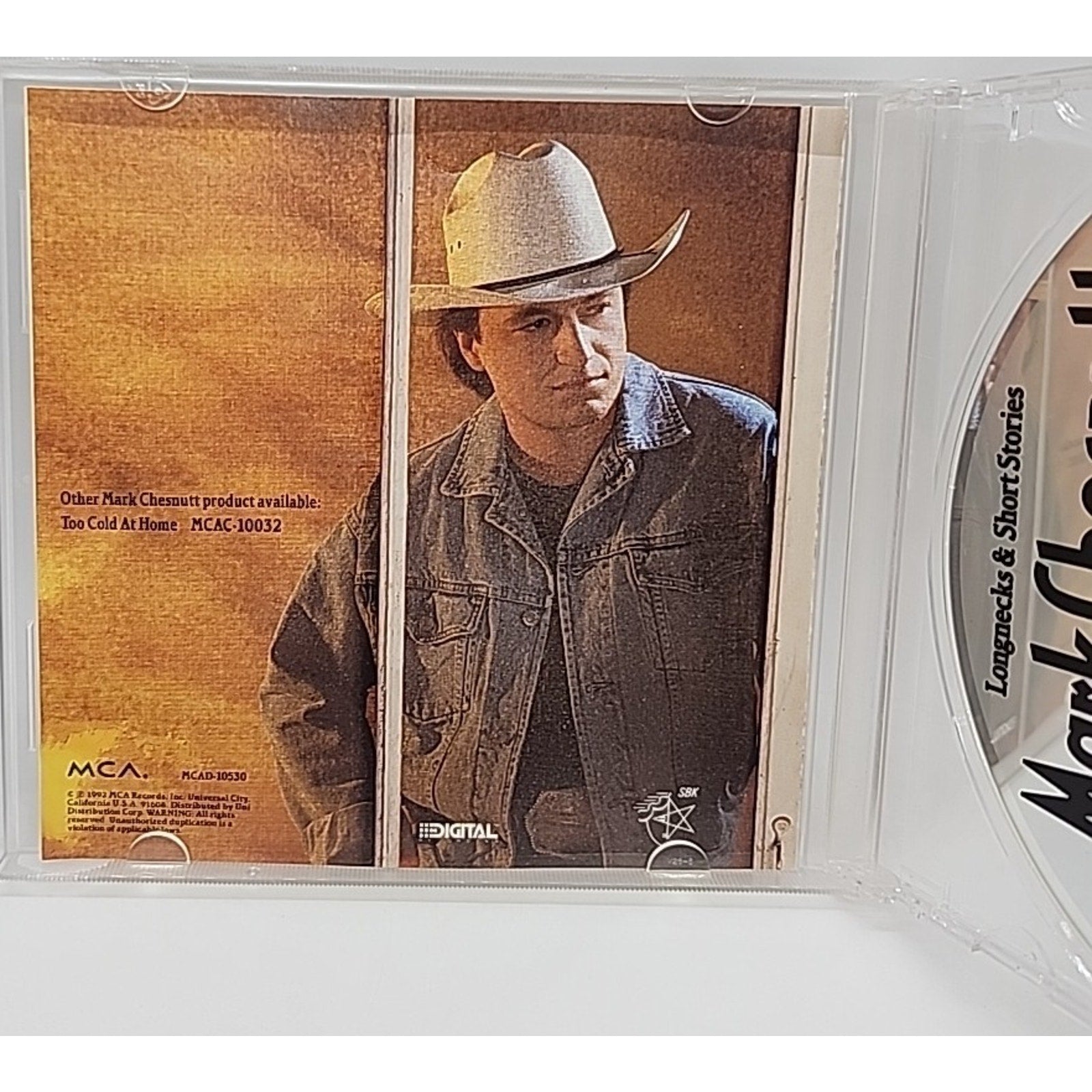 Longnecks and Short Stories by Mark Chesnutt (CD, 2002)