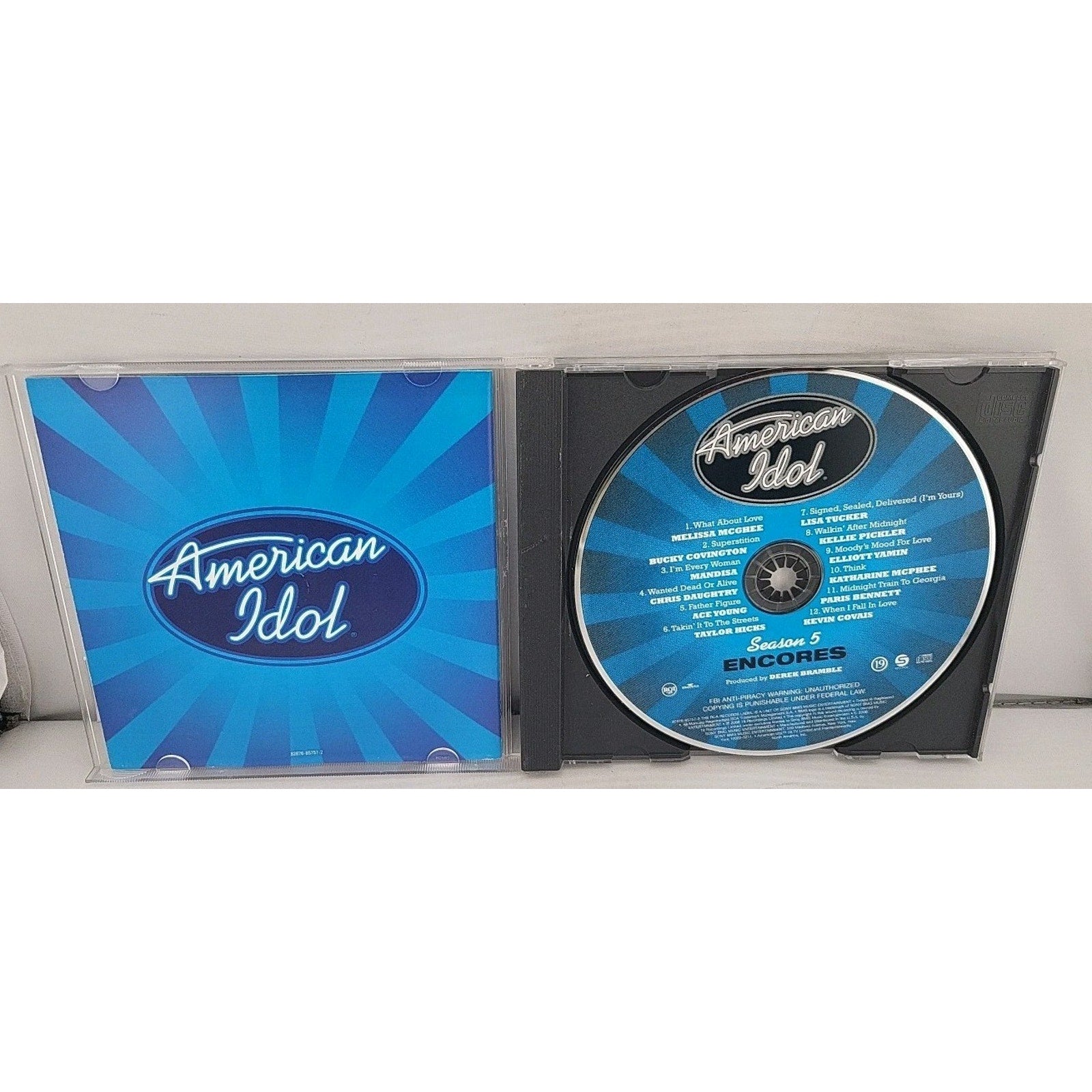 Season 5: Encores by American Idol Finalists (CD, 2006)