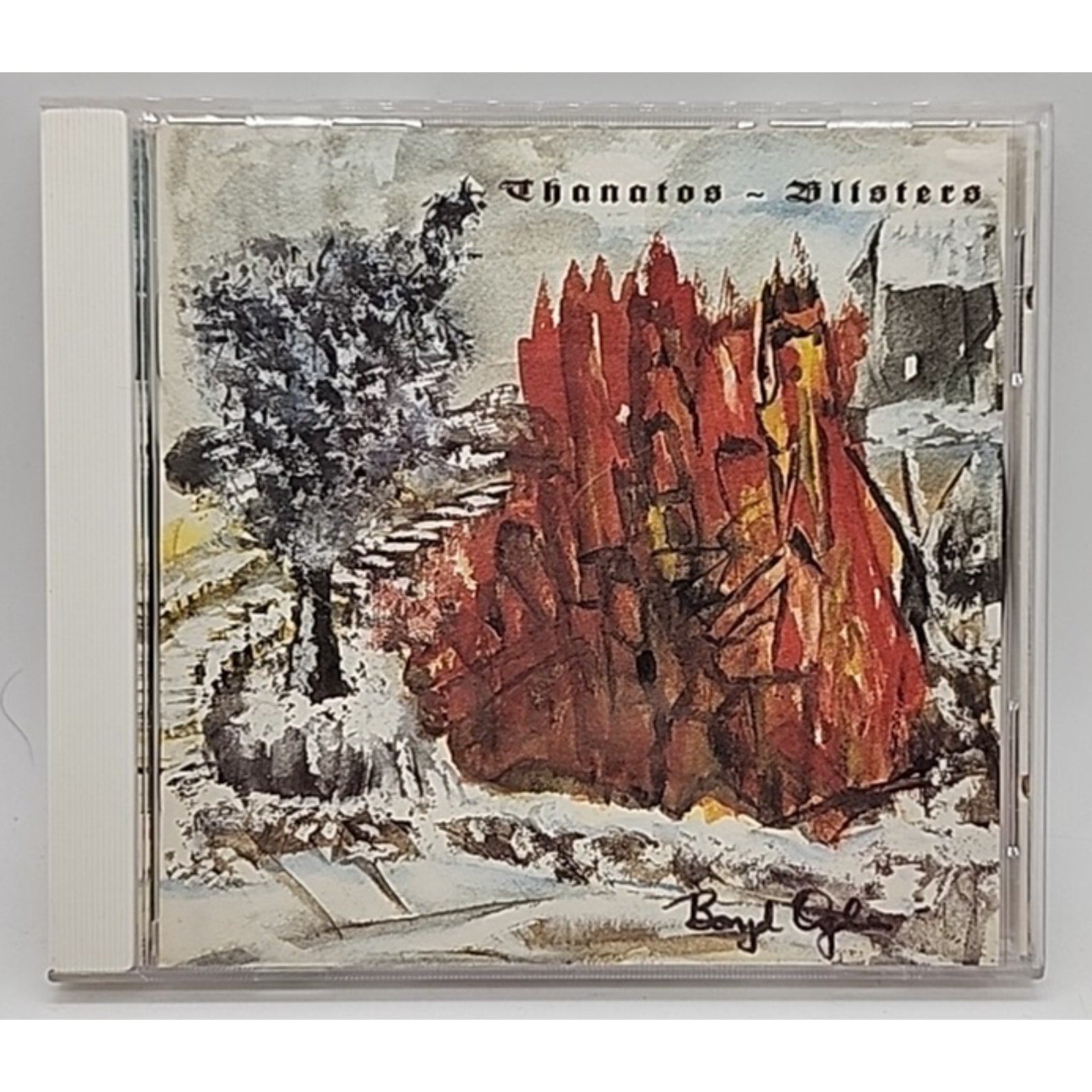 Blisters by Thanatos (CD, Oct-1997, Projekt Records)