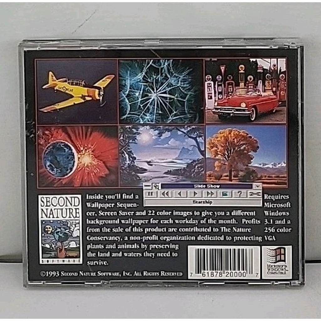 The Slide Show Sampler - Screen Saver And Wallpaper For Windows 3.5" Diskette