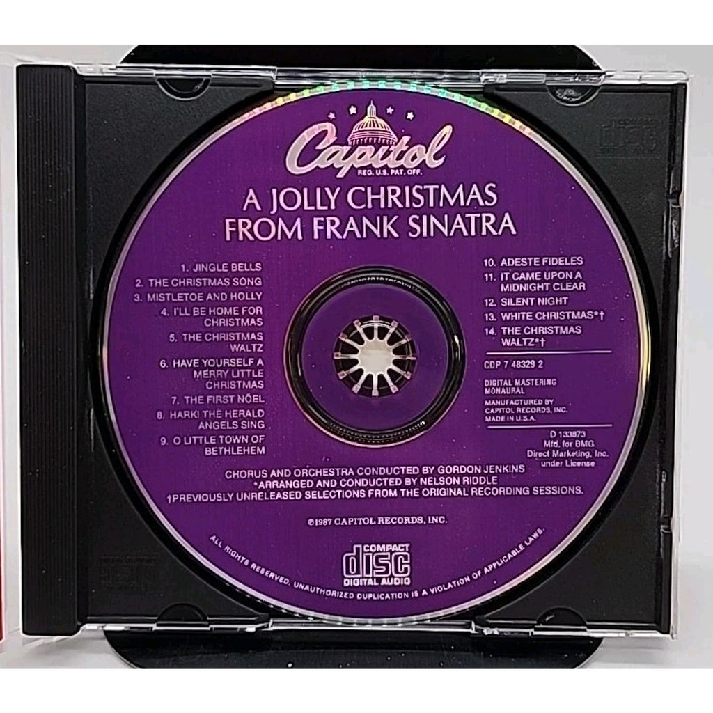 The Sinatra Christmas Album CD Capitol 1987