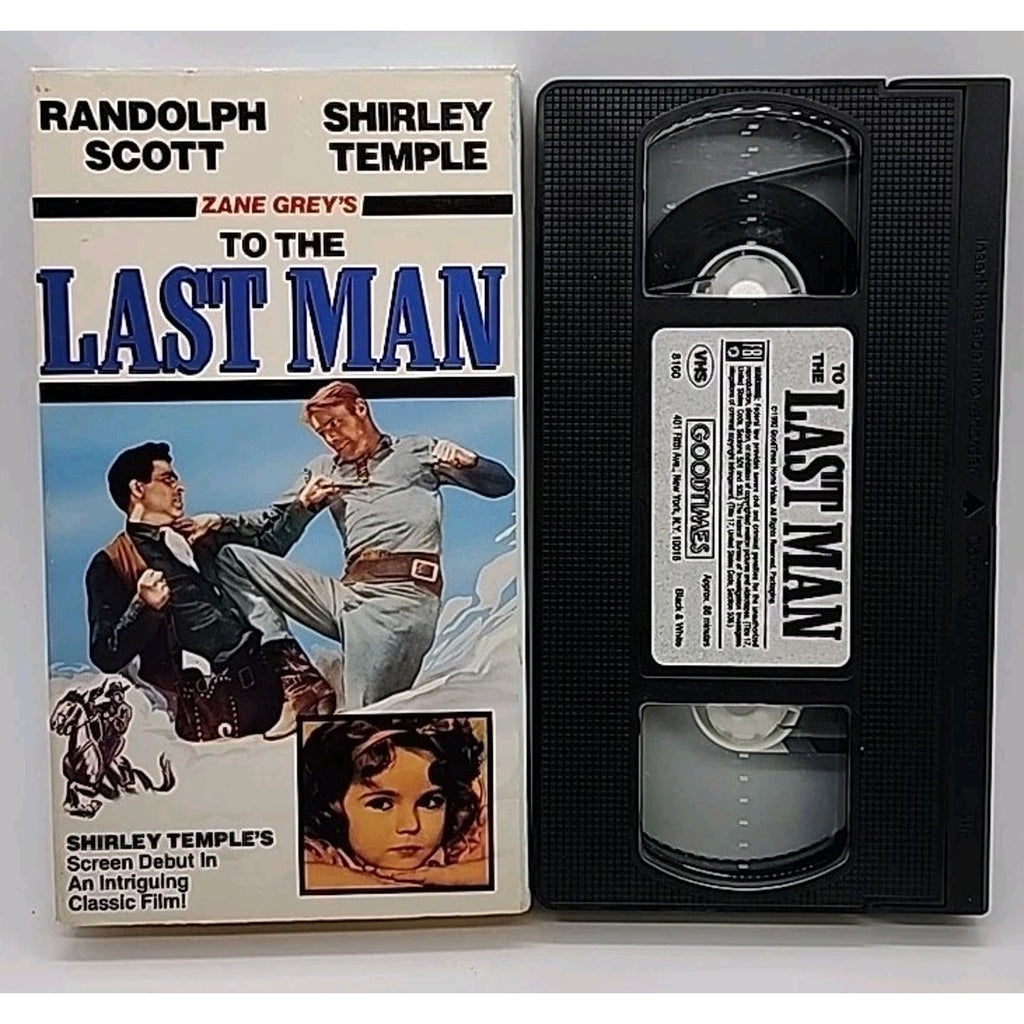 Zane Grey’s To The Last Man (VHS)