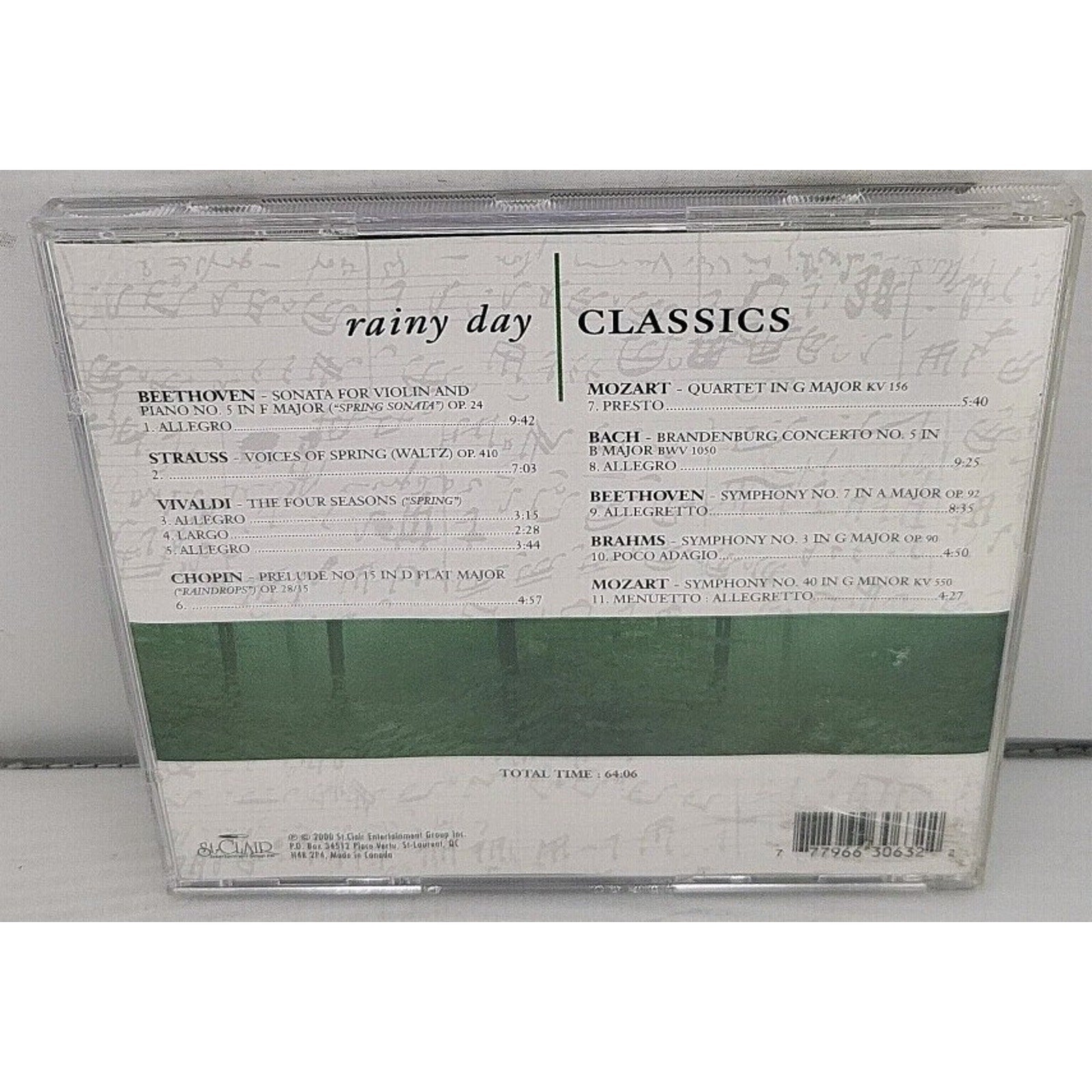 Rainy Day Classics by Various (CD, 2000)