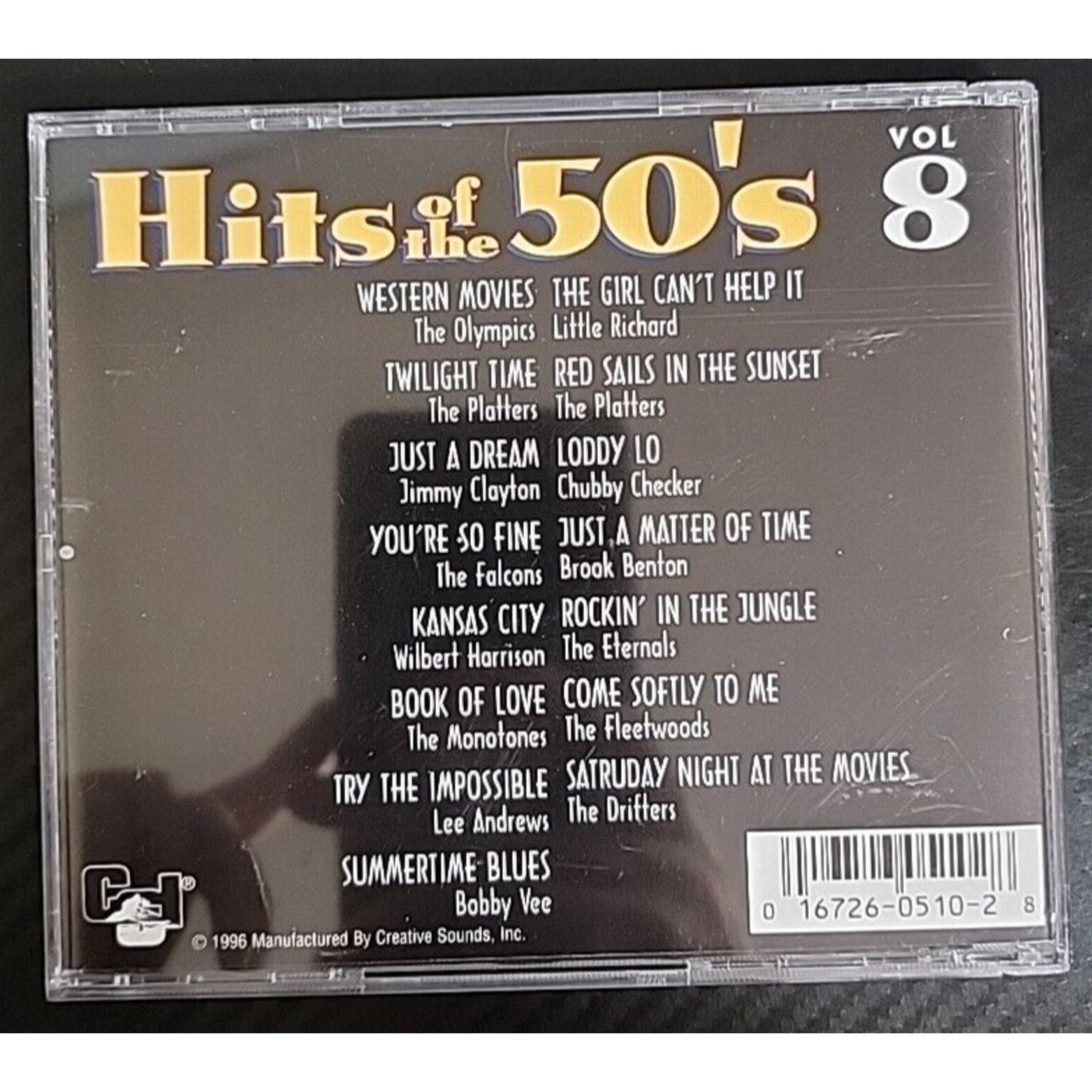 Rock 'N' Roll Hits of the 50's - Volume 8 (CD 1996)