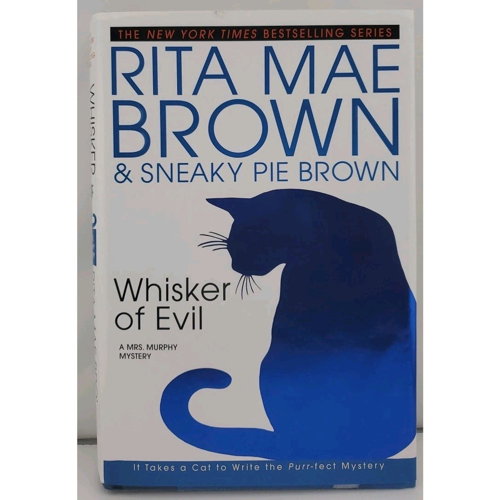 Whisker of Evil by Sneaky Pie Brown and Rita Mae Brown (2004, Hardcover)