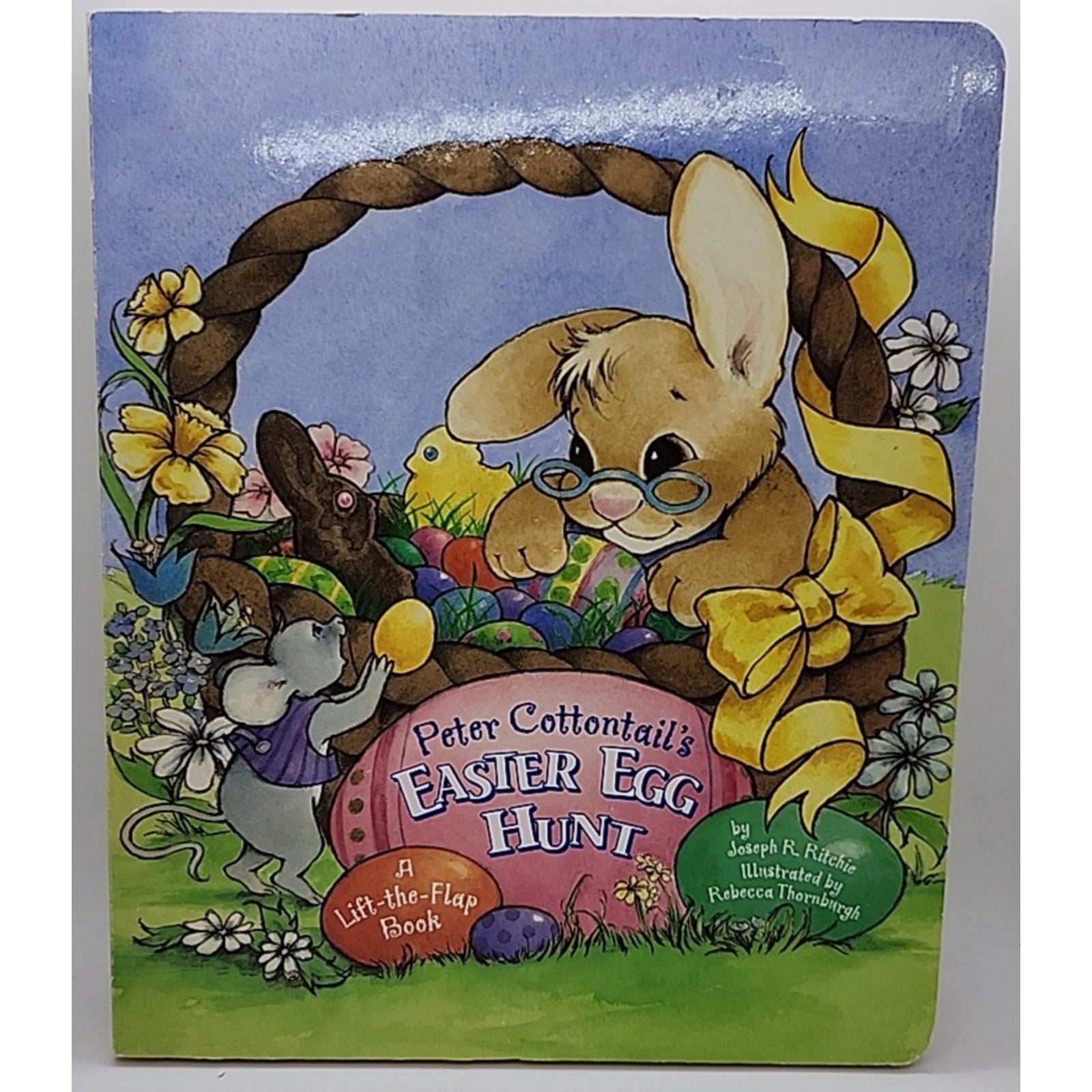 Peter Cottontail's Easter Egg Hunt by Joe Ritchie (2000, Children's Board Books)