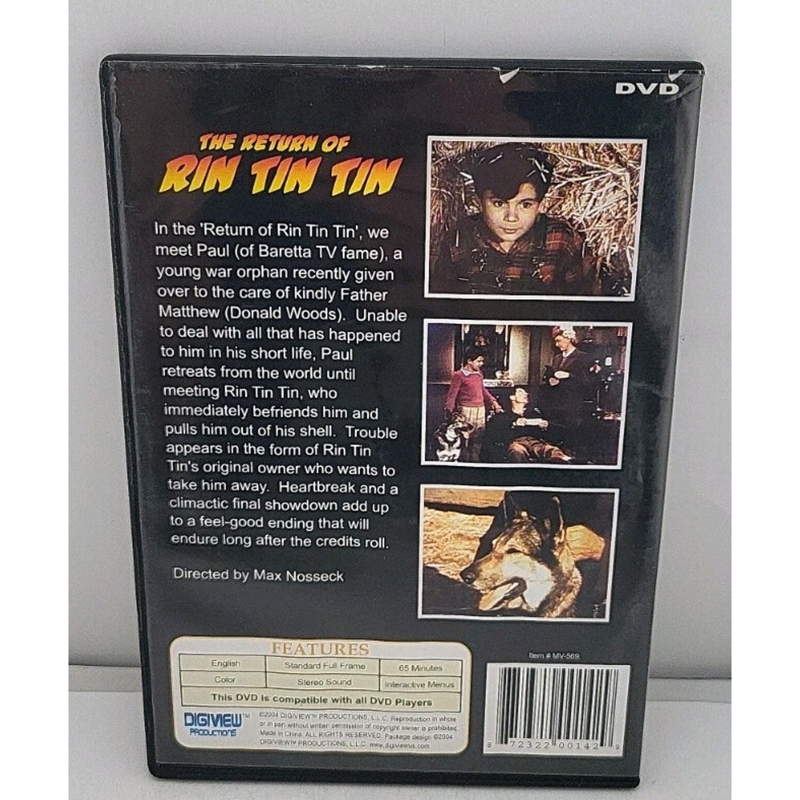 The Return of Rin Tin Tin (DVD, 2006)