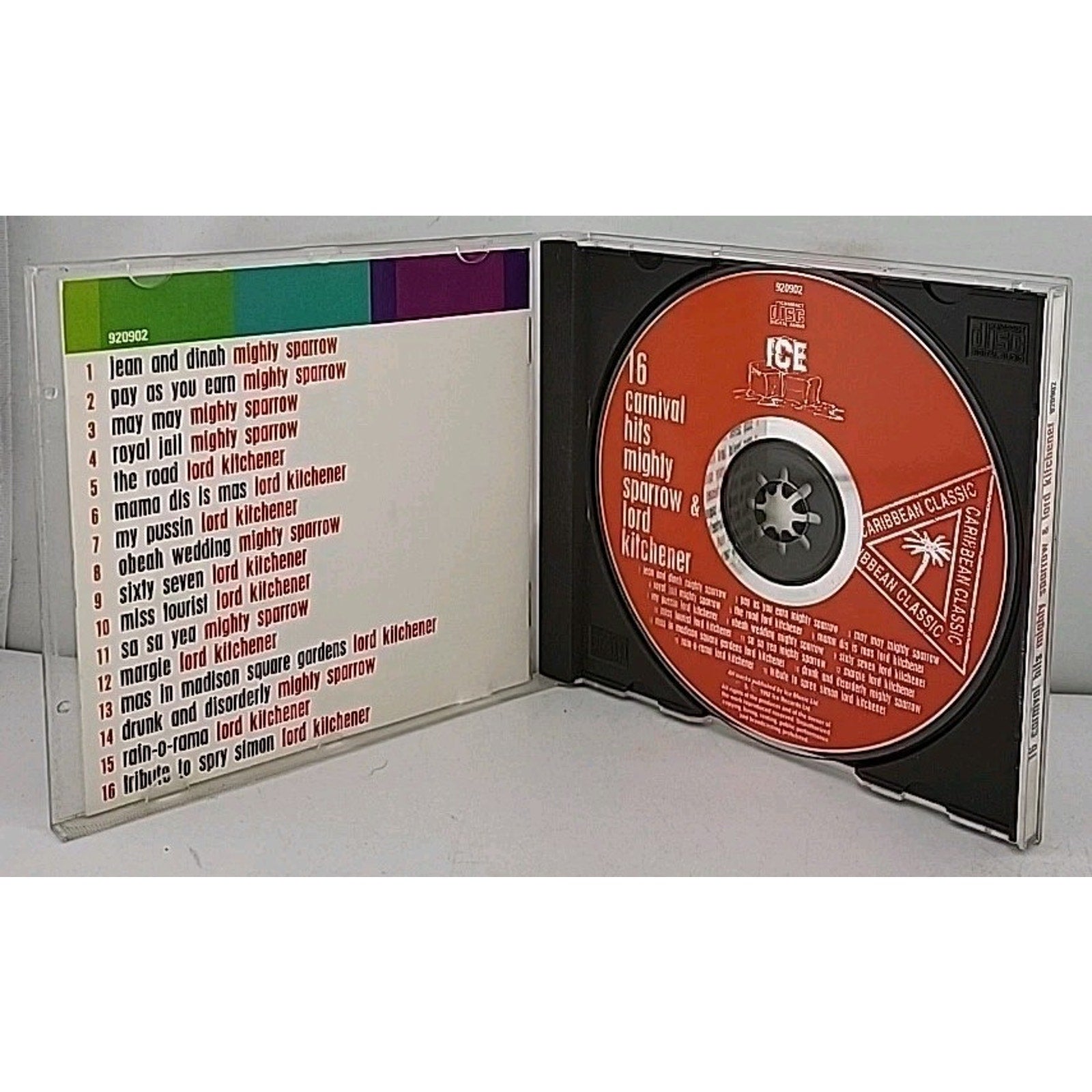 16 Carnival Hits by Mighty Sparrow / Kitchener, Lord (CD, 2000)
