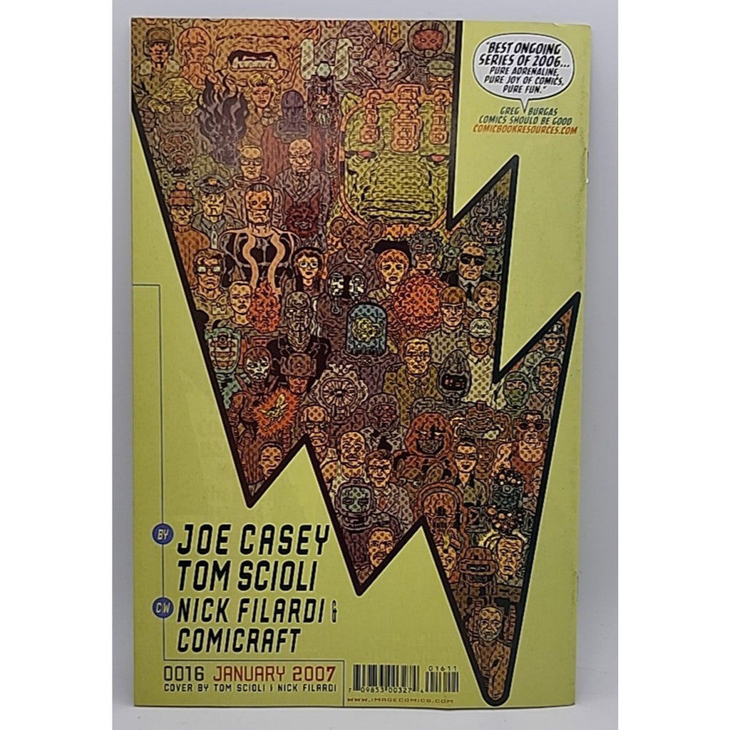 Image Comic Book Godland #16, January 2007