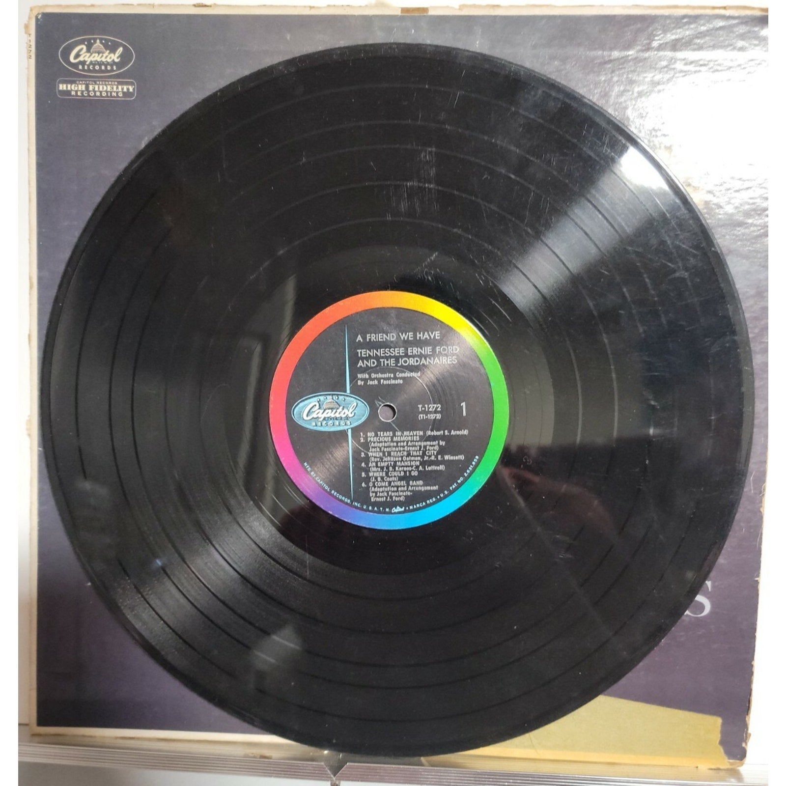 Tennessee Ernie Ford And The Jordanaires – A Friend We Have (Vinyl)
