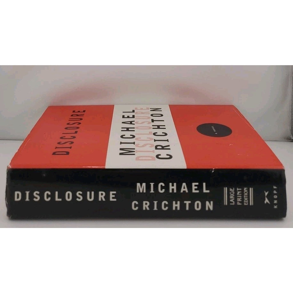 Disclosure by Michael Crichton (1994, Hardcover)