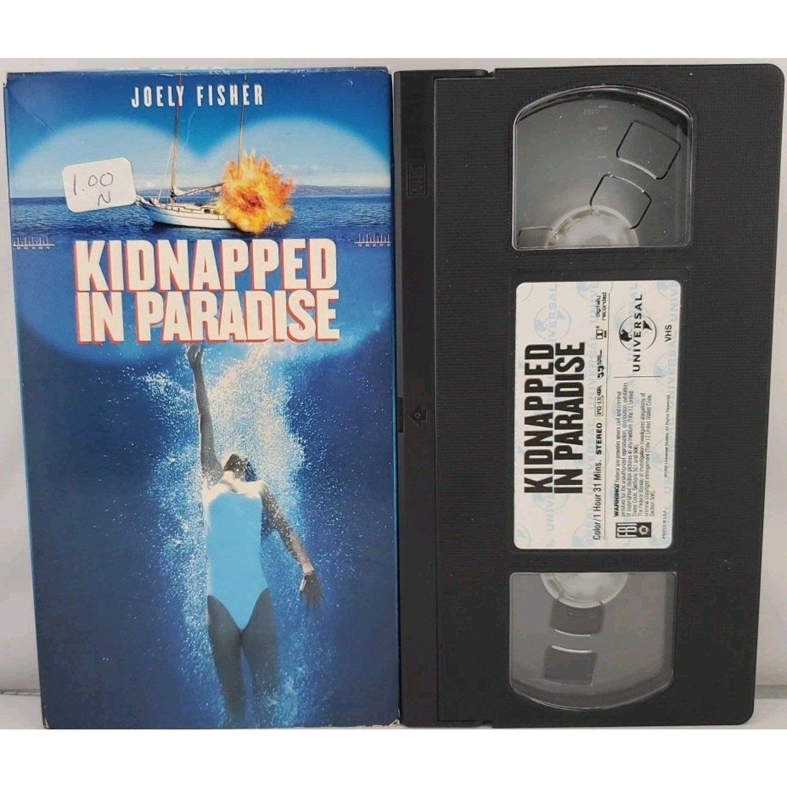 Kidnapped in Paradise (VHS, 1999)