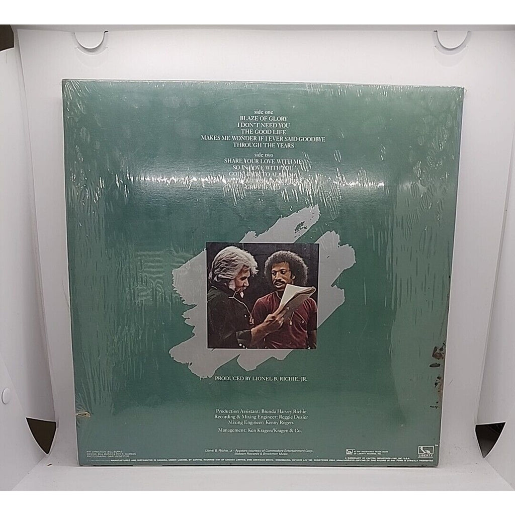 Kenny Rogers Share Your Love (Record)