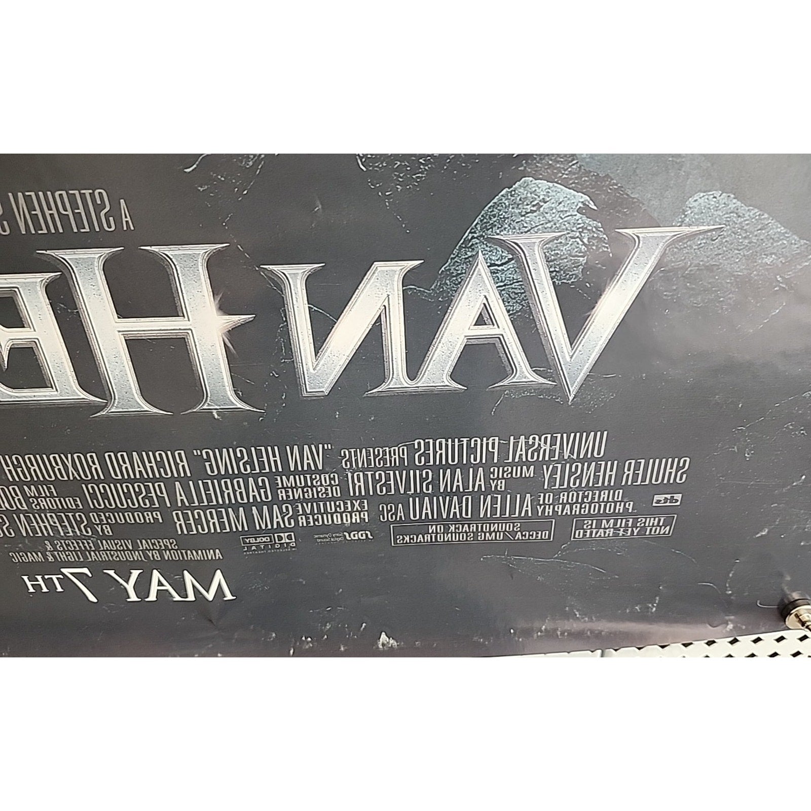 Van Helsing Movie Poster 2 Sided Original 27x40 Kate Beckinsale