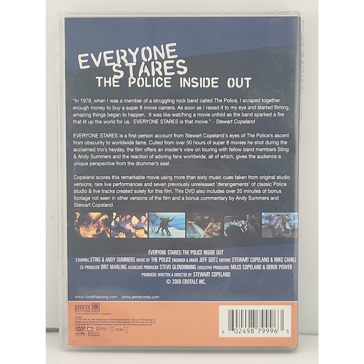 The Police: Everyone Stares: the Police inside Out (DVD, 2006)