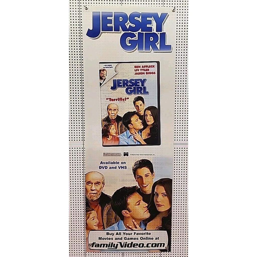 Jersey Girl Poster Family Video Banner 13x50