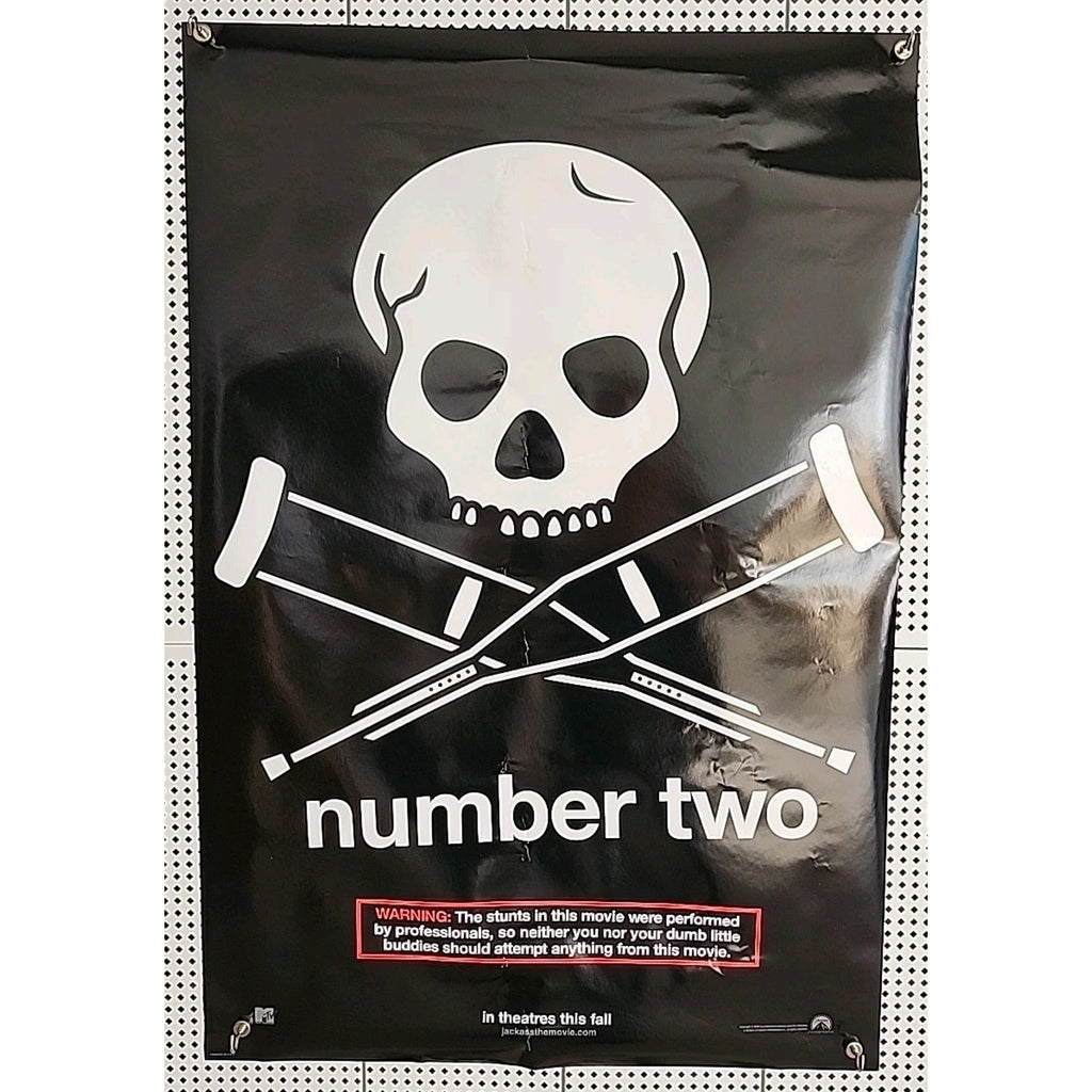 Jackass Number Two Original One Sheet Movie Poster - 2006
