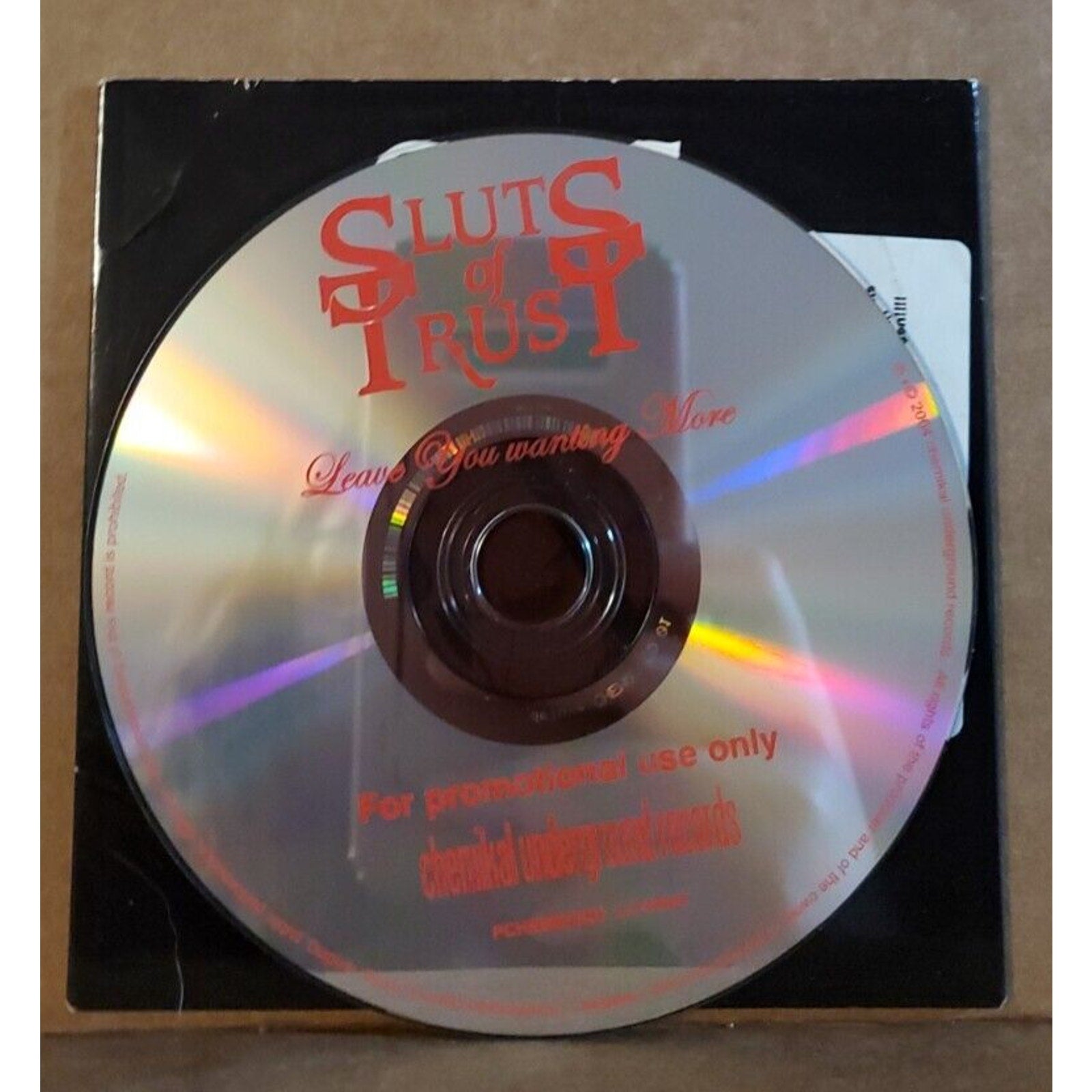Sluts Of Trust Leave You Wanting More (CD)