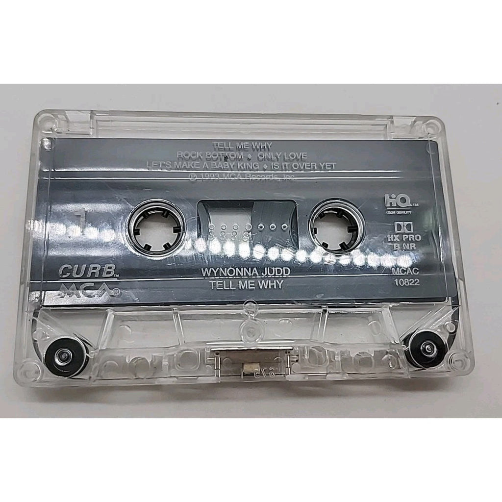 Tell Me Why by Wynonna Judd (Cassette, May-1993, Curb/MCA)