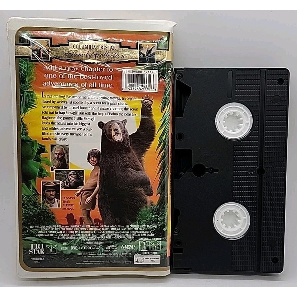 Jungle Book 2 Mowgli & Baloo (VHS, 1997)
