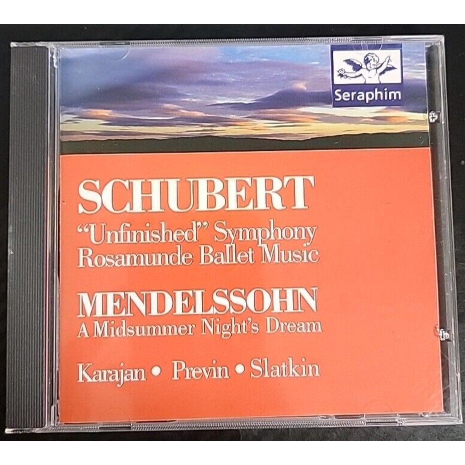 Schubert: Symphony No.8; Mendelssohn: A Midsummer Night's Dream CD Serepahim